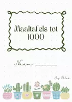 Voorbeeld - Materiaal pakket: vermenigvuldigen en delen tot 1000 - Voorblad