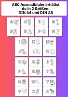Vorschau - Arbeitsblätter - ABC Ausmalbilder A–Z – Buchstaben und Anlaute spielerisch lernen | Kita & Vorschule - Seite 2