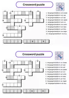 Vorschau - Arbeitsblätter - Crossword puzzle (irregular verbs 2) - Seite 1