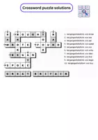 Vorschau - Arbeitsblätter - Crossword puzzle (irregular verbs 2) - Seite 2