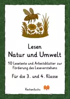 Vorschau - Arbeitsblätter - Lesen: Natur und Umwelt - Leseverstehen - Deckblatt