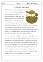Vorschau - Arbeitsblätter - Lesen: Natur und Umwelt - Leseverstehen - Seite 1