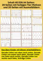 Vorschau - Arbeitsblätter - Vorschriftliche Linienübungen – 40 Arbeitsblätter zur gezielten Schreibvorbereitung - Seite 3