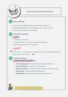 Vorschau - Arbeitsblätter - How to write a characterization – exemplarisch - Seite 2