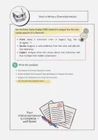 Vorschau - Arbeitsblätter - How to write a characterization – exemplarisch - Seite 3
