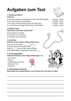 Vorschau - Arbeitsblätter - Lesen und Verstehen- SCHATZSUCHE IM HERBST - Seite 2