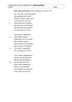 Vorschau - Fördermaterial/Inklusion - Klassenarbeit Lyrik Deutsch (differenziert) – Neue Liebe, neues Leben (Goethe) – Gedichtanalyse mit Form- & Sprachanalyse, AFB I–III & Erwartungshorizont | Klasse 9/10 Deutsch (Vorbereitung ZP10) - Seite 2