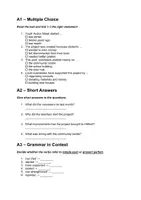 Vorschau - Arbeitsblätter - Simple Past vs. Present Perfect (Prüfungsstil, mit Lösung) - Seite 2