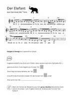 Vorschau - Stundenentwürfe - Der Elefant: Karneval der Tiere - Saint-Saens - Seite 1