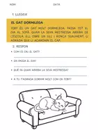 Vista previa - Hojas de trabajo - COMPRENSIONS LECTORES CATALÀ: PAL, LLIGADA I IMPREMTA - página 2