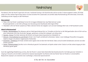 Vorschau - Arbeitsblätter - Wort der Woche - Seite 3