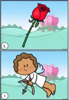 Vorschau - Arbeitsblätter - Lesespaziergang Klasse 1 + 2 – Valentinstag (Lesetraining) - Seite 2