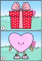 Vorschau - Arbeitsblätter - Lesespaziergang Klasse 1 + 2 – Valentinstag (Lesetraining) - Seite 3