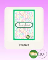 Voorbeeld - JUF CÉLINE/JUF CHARLINE - letterfeest (zonder thema) - Voorblad