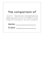 Vorschau - Mal- und Bastelvorlagen - Comparison of Adjectives – interaktives Flipbook (Steigerung der Adjektive) | Bastelvorlage A4 & A5 - Seite 2