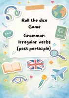 Vorschau - Arbeitsblätter - Roll the dice (irregular verbs past participle) game - Deckblatt