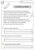 Vorschau - Arbeitsblätter - Leseblätter Fasching/Karneval Klasse 2 - Seite 2