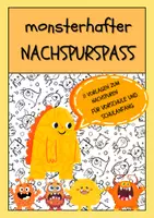Vorschau - Arbeitsblätter - Monsterhafter Nachspurspaß -
Nachspuren mit Monstern - Deckblatt