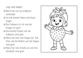 Vorschau - Arbeitsblätter - 15 Lies und Male - Fasching, Karneval, Fastnacht - Seite 1