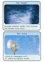 Vorschau - Fördermaterial/Inklusion - Schlaumeierkartei - Wetter 3-fach differenziert - Seite 3