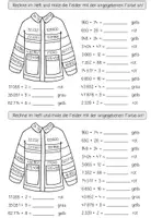 Vorschau - Arbeitsblätter - Rechenmalblatt schriftliche Multiplikation - Seite 1