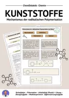 Vorschau - Stundenentwürfe - Radikalische Polymerisation (PE, PP, PS) - Deckblatt