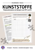 Vorschau - Stundenentwürfe - Polykondensation (PET,PC) - Deckblatt