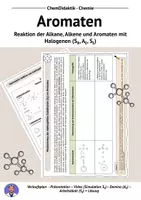 Vorschau - Stundenentwürfe - Mechanismus der elektrophilen Addition und Substitution - Deckblatt