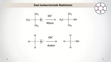 Vorschau - Stundenentwürfe - Reaktionsmechanismus der nucleophilen Substitution (SN1 und SN2) - Seite 1