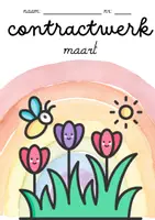 Voorbeeld - Contractwerk maart - Voorblad