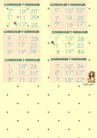 Vista previa - Juegos / Gamificación - BINGO NÚMEROS CARDINALES Y ORDINALES - página 2