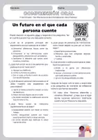 Vista previa - Hojas de trabajo - Un futuro en el que cada persona cuente - Portada