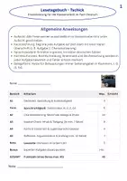Vorschau - Stundenentwürfe - Tschick – Komplettes Lesetagebuch (Ersatzleistung Klassenarbeit) – inkl. Musterlösung - Seite 1