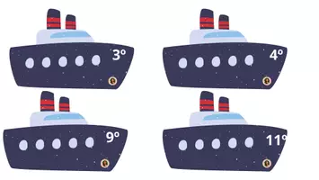 Vista previa - Tarjetas / Manipulativos - NÚMEROS ORDINALES DEL 1 AL 100🚢 - página 3