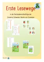 Vorschau - Bildkarten - Lesespaziergang Lola Einsterns Schwester bis Nn - Deckblatt