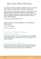 anteprima - Materiale di supporto/inclusione - Giornata della Memoria - Pagina 1