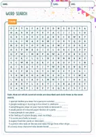 Vorschau - Arbeitsblätter - Carnival Word Search / Karneval Suchsel - Seite 3