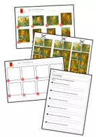 Vorschau - Arbeitsblätter - Märchen erzählen: Froschkönig (Bildergeschichte) - Seite 1