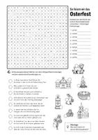 Vorschau - Mal- und Bastelvorlagen - So feiern wir Ostern (Suchsel mit kreativer Aufgabe) - Seite 2