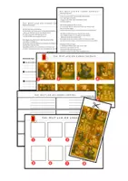 Vorschau - Arbeitsblätter - Märchen: Der Wolf und die sieben Geißlein (Lesen, Erzählen) - Deckblatt