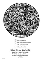 Vorschau - Arbeitsblätter - Mandala - Gefühle wahrnehmen - Knäuel - Deckblatt