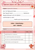 Vorschau - Arbeitsblätter - Materialpaket "Valentinstag" (Klasse 1-2) - Seite 3
