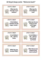 Vorschau - Spiele - Stop & Swap Cards - Welcome back Schulstart - Deckblatt
