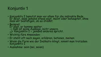Vorschau - Stundenentwürfe - Konjunktiv 1 und 2 endlich verstehen - Seite 3