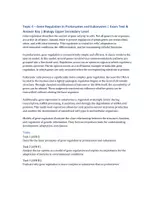 Vorschau - Klassenarbeiten - Gene Regulation in Prokaryotes and Eukaryotes – Biology Exam - Deckblatt