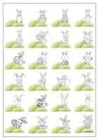 Vorschau - Stationenlernen - 🐇🐇 BUNDLE Osterhase Spiele 🐇Materialpaket Ostern - Seite 2