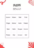 Vorschau - Spiele - Bauernhoftiere Bingo-Karten DaF Spiele - Seite 3