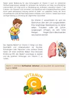 Vorschau - Arbeitsblätter - Vitamine Bundle: Vitamin A, B, C und D - Vitaminmangel & Stoffwechsel - Seite 3