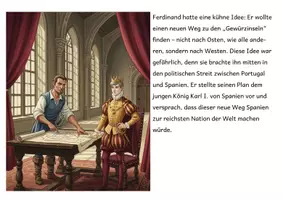 Vorschau - Mal- und Bastelvorlagen - Ferdinand Magellan Die Reise um die Welt (Erzähltext, Arbeitsblätter & Coloring Pages in 3 Dateien) - Seite 3