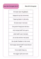Voorbeeld - Het onderwerp en het gezegde - Pagina 3